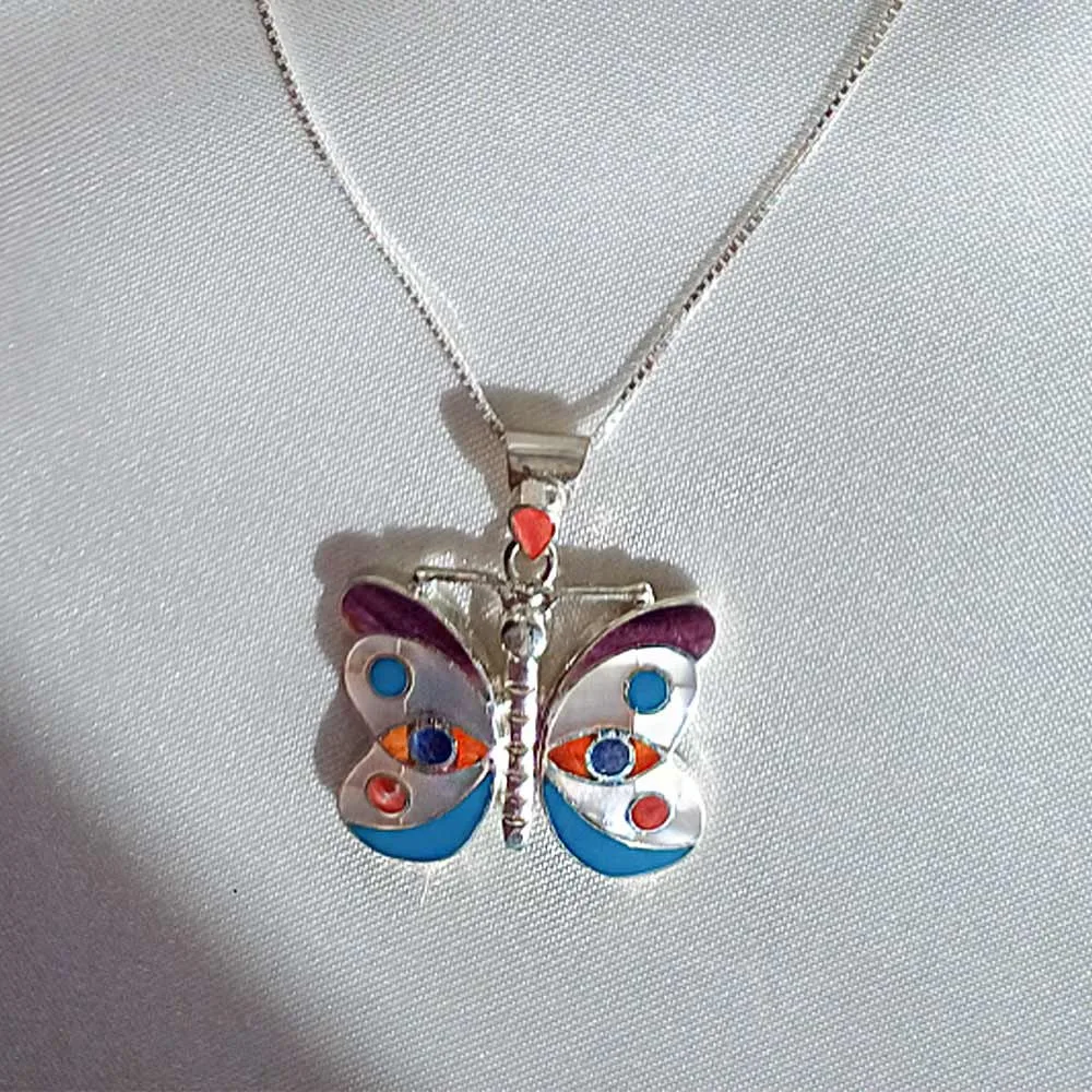 Butterfly Rainbow Pendant
