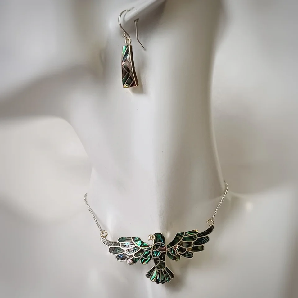 Eagle Abalone Necklace