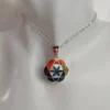 Flower of Life Rainbow Pendant