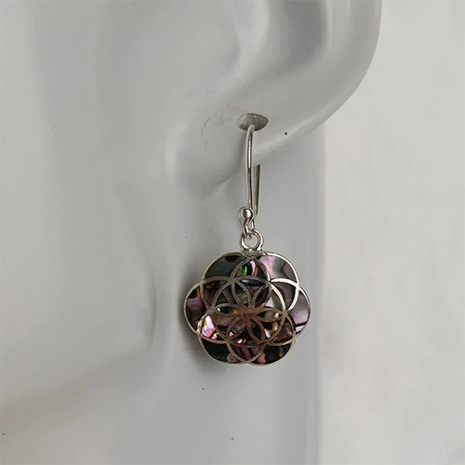 Flower of Life Abalone Set