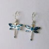 Dragon-fly Chrysocolla Earrings
